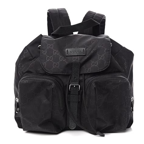 gucci nylon backpack|gucci backpack for cheap.